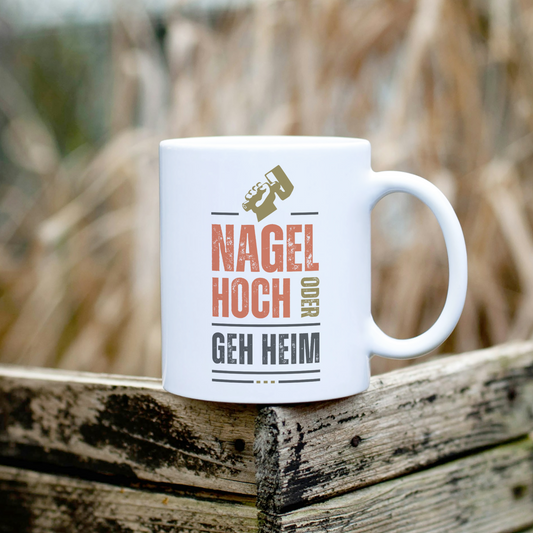 Keramik Tasse - NAGEL HOCH