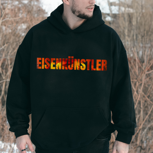 Oversized Herren-Hoodie - EISENKÜNSTLER