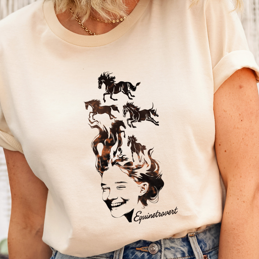 Organic Damen-Shirt - EQUINETROVERT