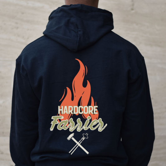 Oversized Herren-Hoodie - HARDCORE FARRIER