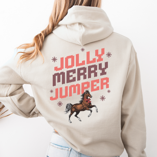 Oversized Damen-Hoodie - JOLLY MERRY JUMPER