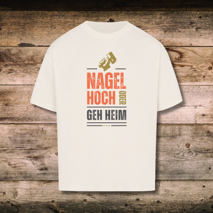 Oversized Herren-Shirt - NAGEL HOCH