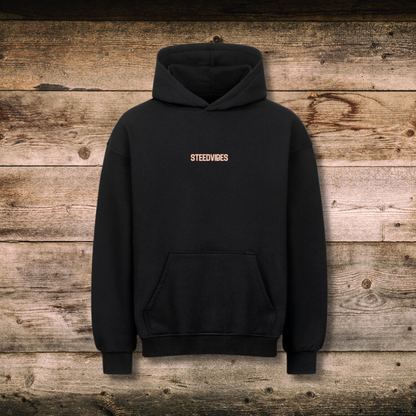 Oversized Herren-Hoodie - NULLEN