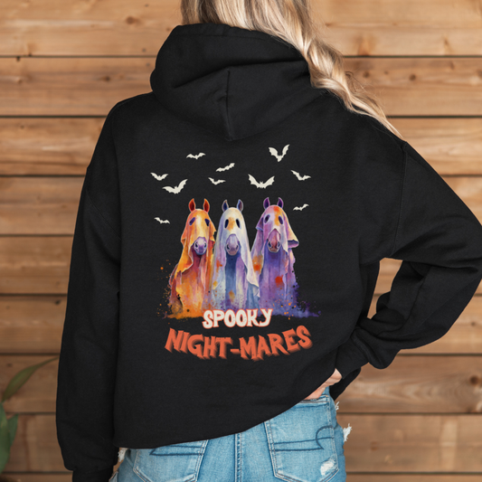 Oversized Damen-Hoodie - SPOOKY NIGHT-MARES
