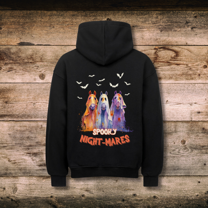 Oversized Damen-Hoodie - SPOOKY NIGHT-MARES