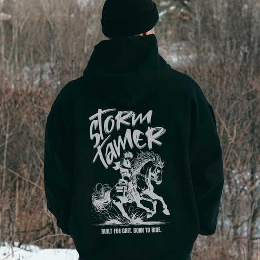 Oversized Herren-Hoodie - STORM TAMER